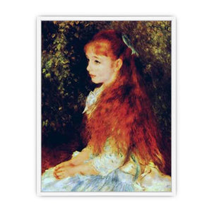 Irene Cahen D Anvers - Little Irene Framed Print