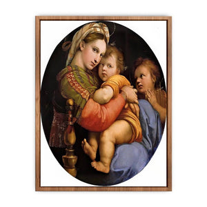 The Madonna Of The Chair Poster