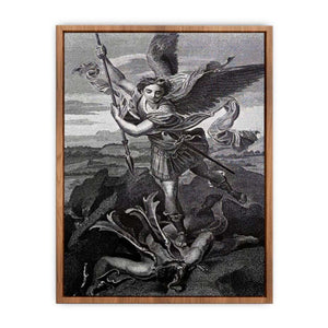 Saint Michael Trampling the Dragon 1518 Poster