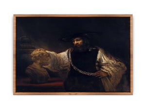 Aristotle with a Bust of Homer 1653 Poster