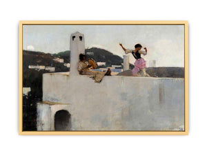 Capri Streched canvas