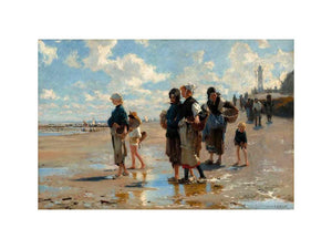 The Oyster Gatherers Of Cancale by John Singer Sargent