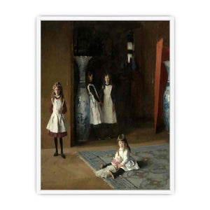 The Daughters Of Edward Darley Boit Framed Print