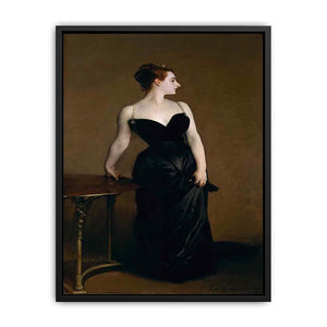 Madame X (or Madame Pierre Gautreau) Canvas Print