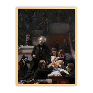 The Gross Clinic, 1875 Streched canvas
