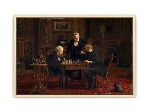 The Chess Players Art Print