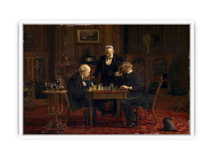 The Chess Players Framed Print