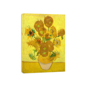 Vase Of Sunflowers Painting By Van Gogh Painting