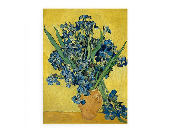 Vase Of Irises By Van Gogh Art Print.