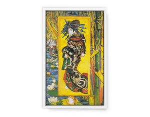 Courtesan After Eisen By Van Gogh Painting