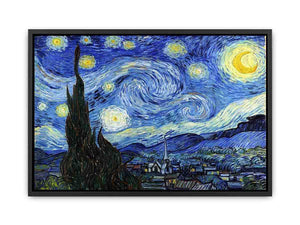 Starry Night Painting Canvas Print