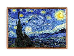 Starry Night Painting Poster