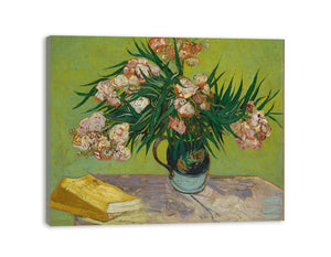 Oleanders Painting By Van Gogh canvas Print