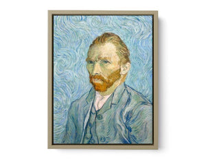 Self Portrait Painting of Van Gogh framed Print