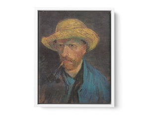 Self Portrait With Hat Painting of Van Gogh Painting