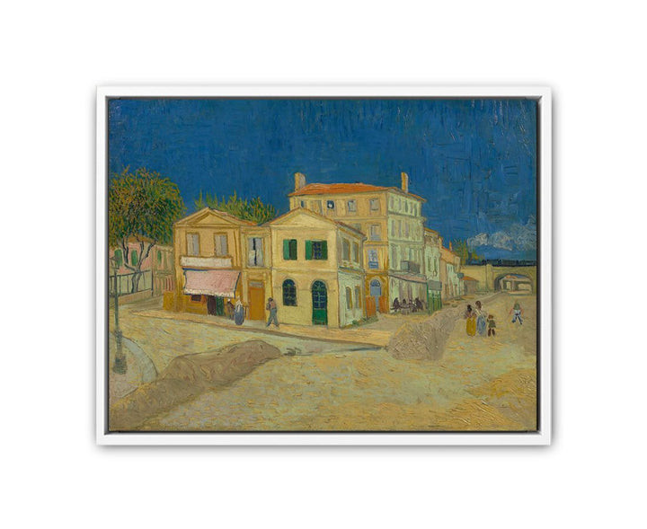 The Yellow House By Van Gogh  Painting