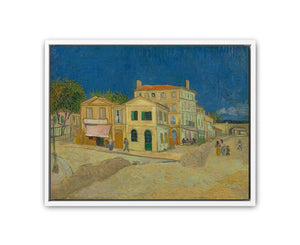 The Yellow House By Van Gogh Painting