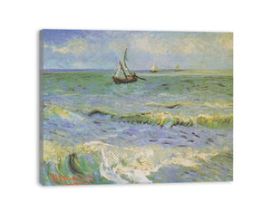 Fishing Boats at Saintes-Maries canvas Print