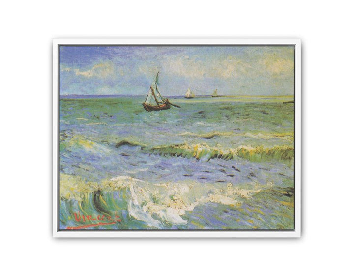 Fishing Boats at Saintes-Maries  Painting