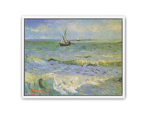 Fishing Boats at Saintes-Maries Painting
