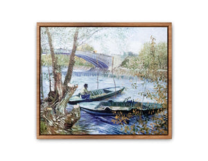 Fishing in Spring Painting