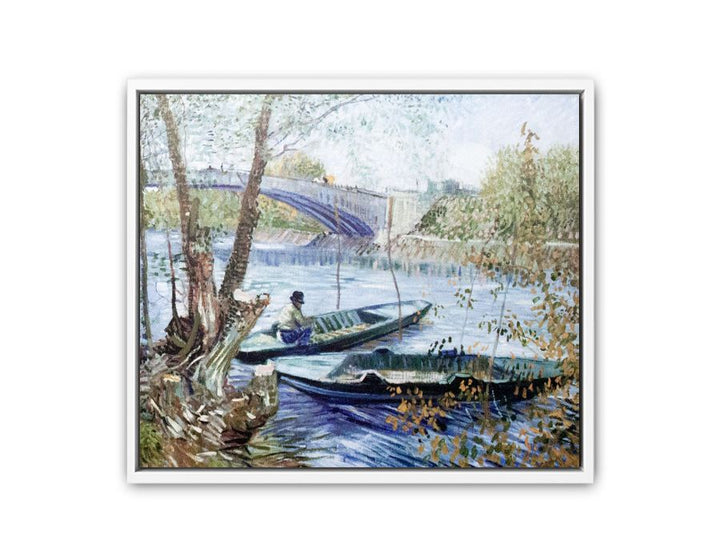 Fishing in Spring  Painting