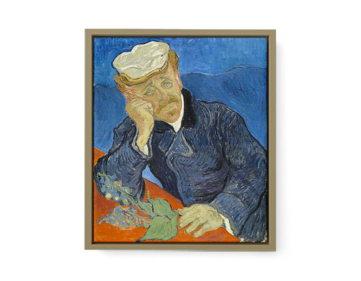 Vincent van Gogh - Dr Paul Gachet framed Print
