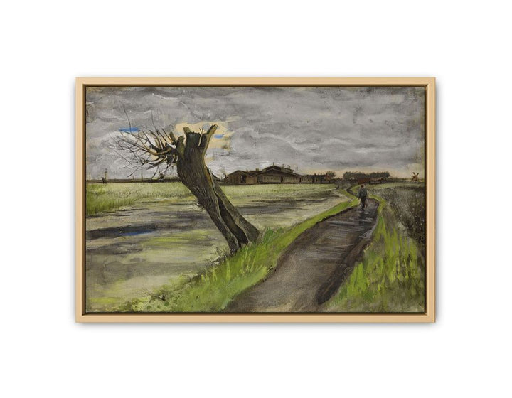 Pollard Willow By Van Gogh framed Print
