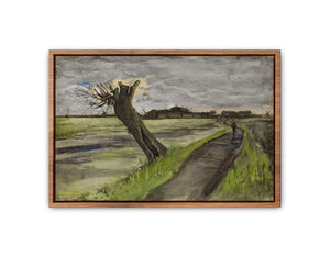 Pollard Willow By Van Gogh Painting