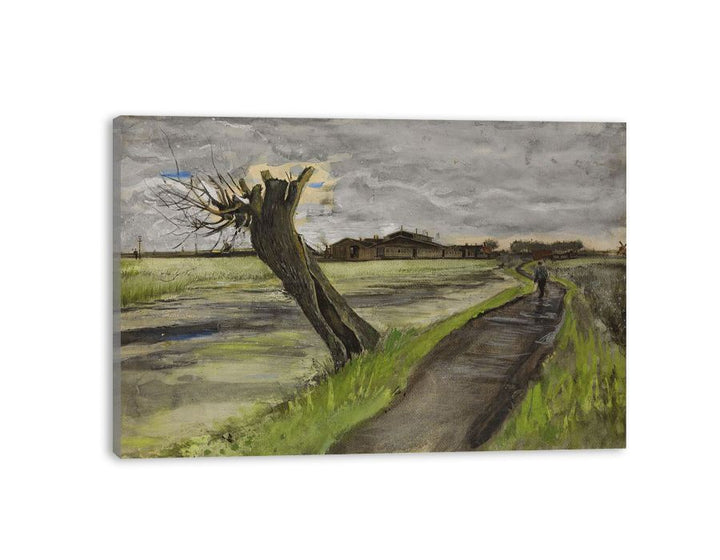 Pollard Willow By Van Gogh  canvas Print