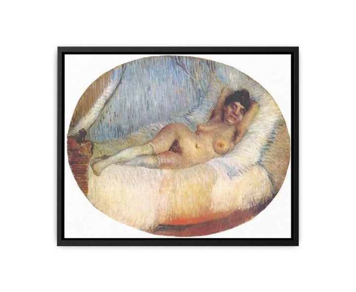 Nude Women on bed by Van Gogh  canvas Print