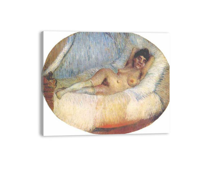 Nude Women on bed by Van Gogh  canvas Print