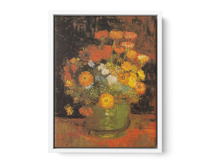 Flowers in vase by Van Gogh  Painting