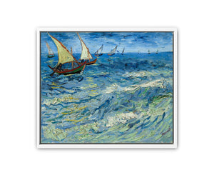 Seascape Boats Painting Painting