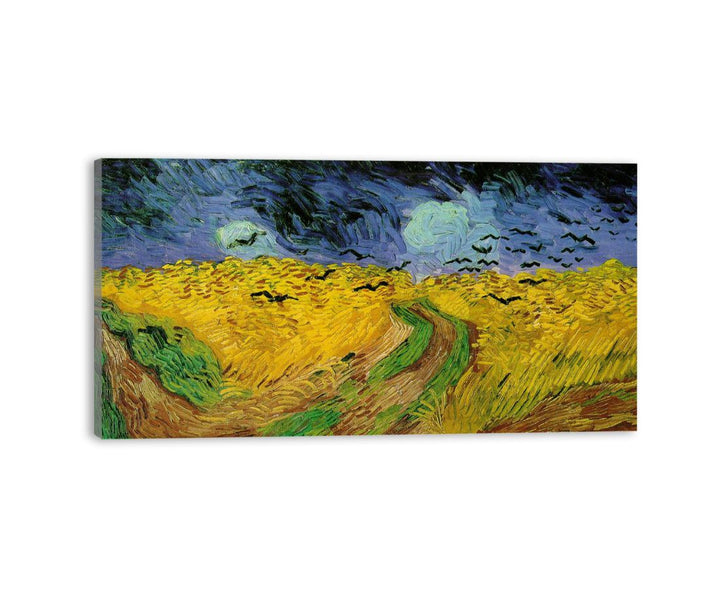 Wheatfield with crows  canvas Print