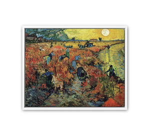 The Red Vineyard / Red Vineyard at Arles (Montmajour) Painting