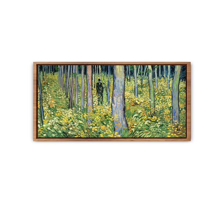 Undergrowth with Two Figures  Painting
