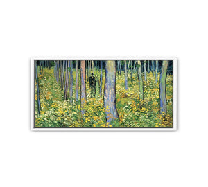 Undergrowth with Two Figures Painting