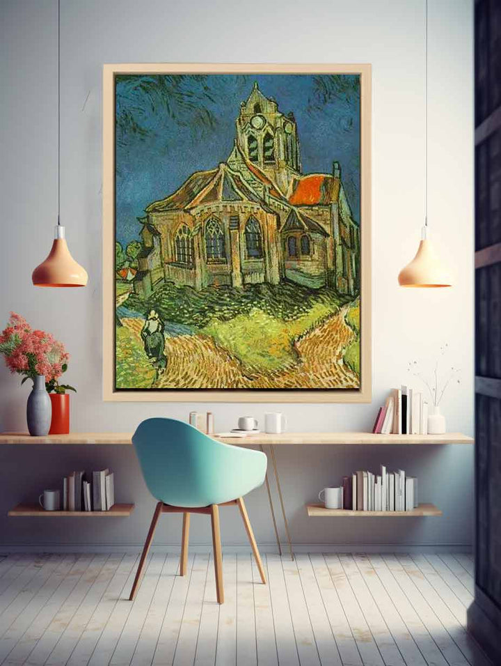 The Church at Auvers-sur-Oise Art Print