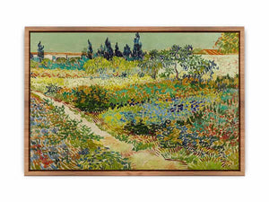 Garden At Arles By Van Gogh Poster