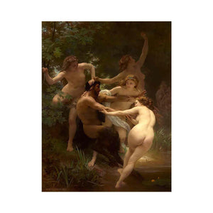 Nymphes et Satyre (Nymphs and Satyr) by William-Adolphe Bouguereau