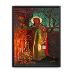 The Light of the World by William Holman Hunt Canvas Print