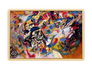 Composition VII Streched canvas