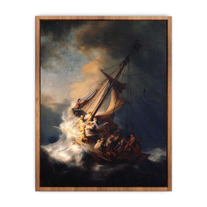 Christ In The Storm On The Sea Of Galilee Poster
