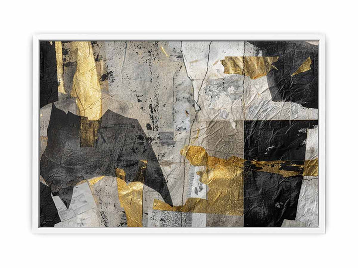 Gold Abstract Fine Art Painting