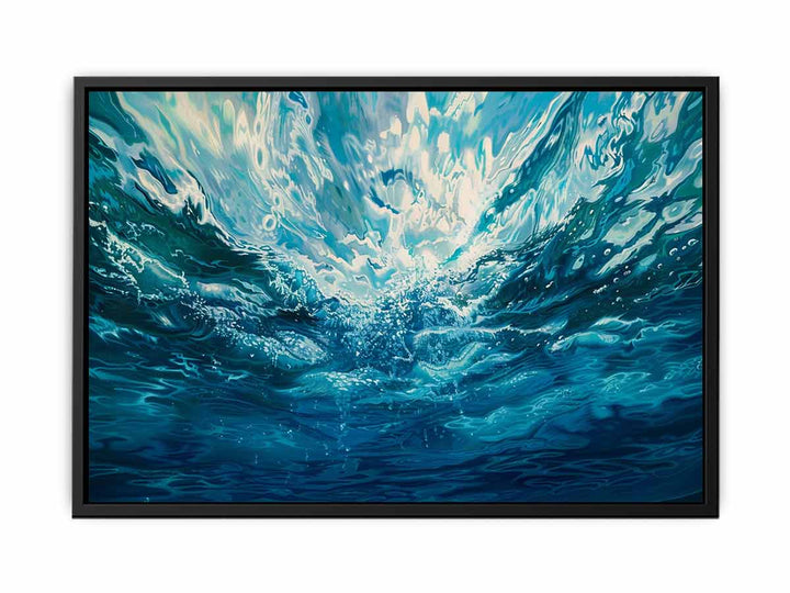 Ocean Underwater canvas Print