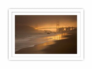 Baker Beach San Francisco framed Print