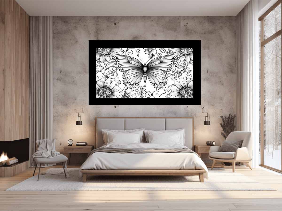 Color Me Butterfly Art Print