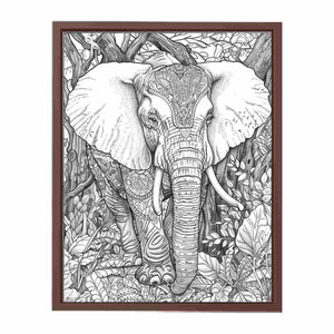 Color Me Elephant 1 Painting