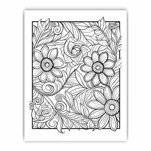 Color Me Art framed Print